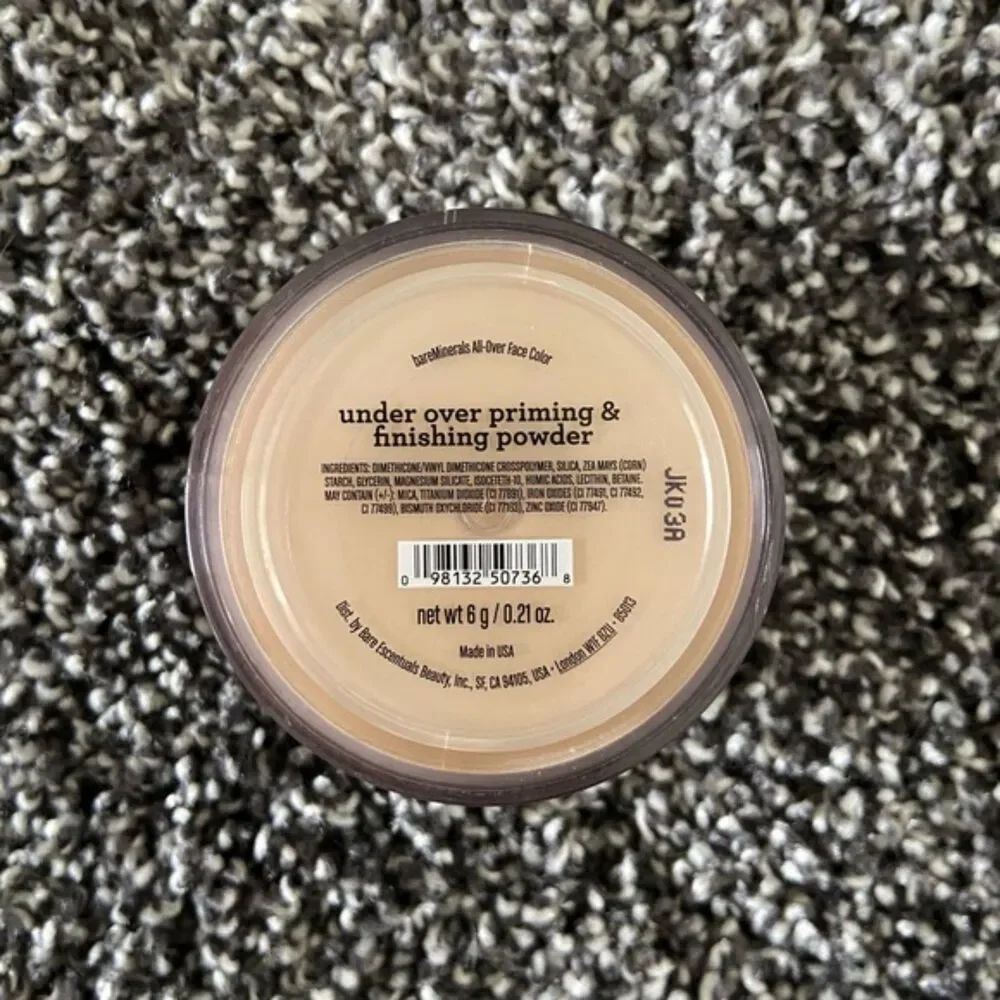 BareMinerals Face Color Under Over Priming & Finishing Powder 6g New Opened